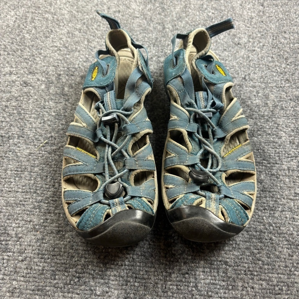 KEEN Women’s Newport H2 Waterproof Sandals Shoes Blue/Grey size: 7.5